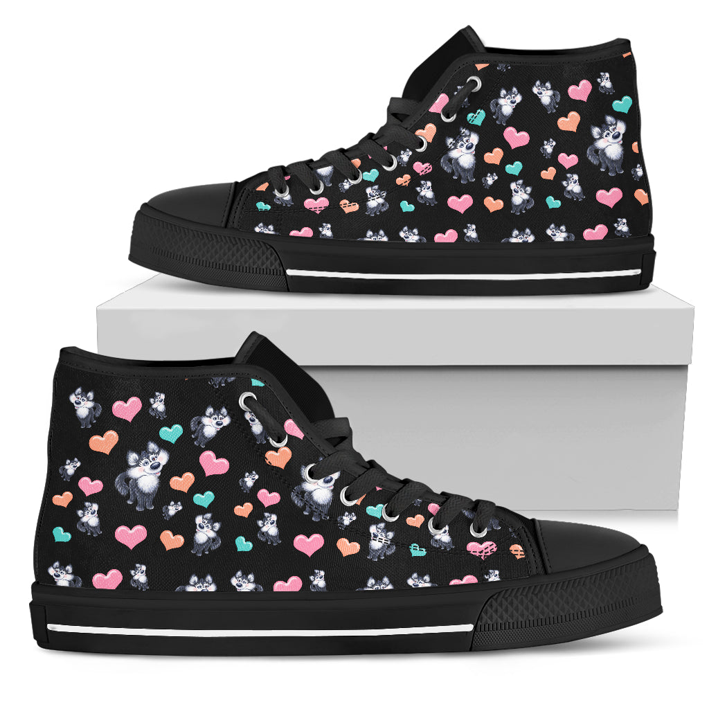 Snow Dog High Top Shoes | Mens and Womens
