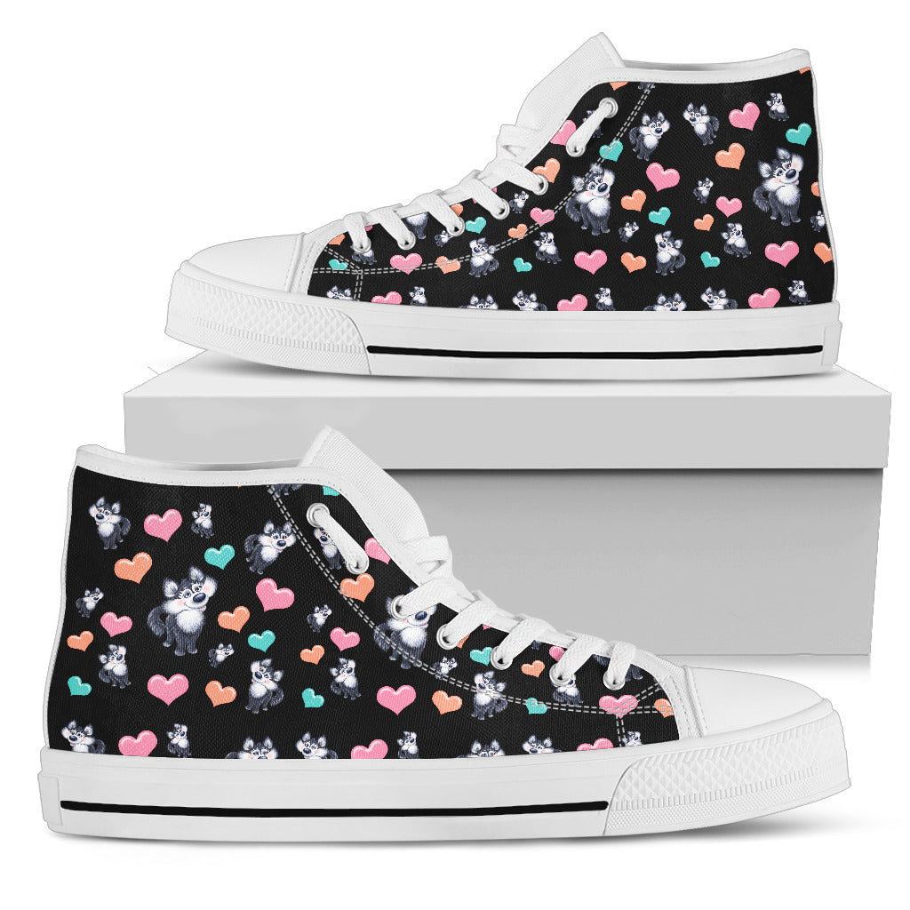 Snow Dog High Tops Womens