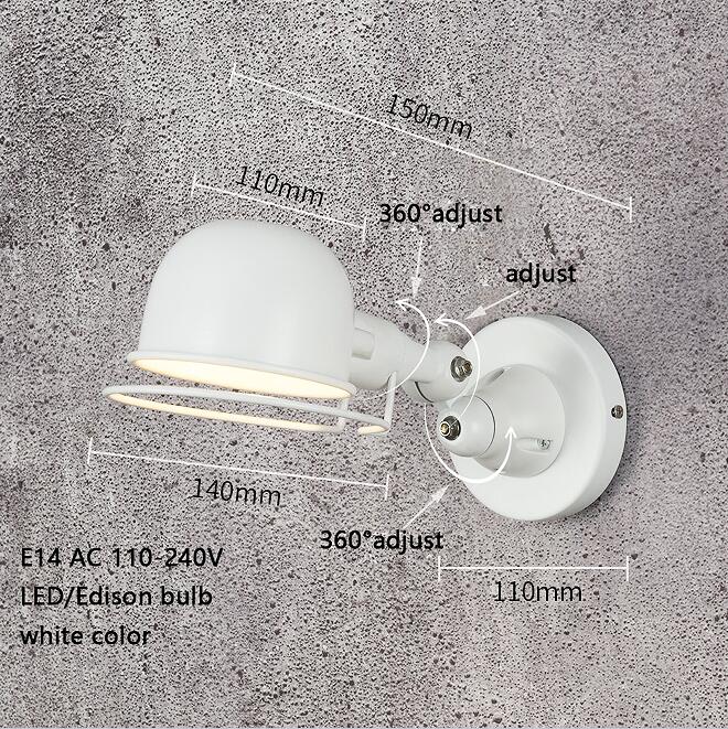 Classic Loft Style Adjustable Jielde Wall Lamp