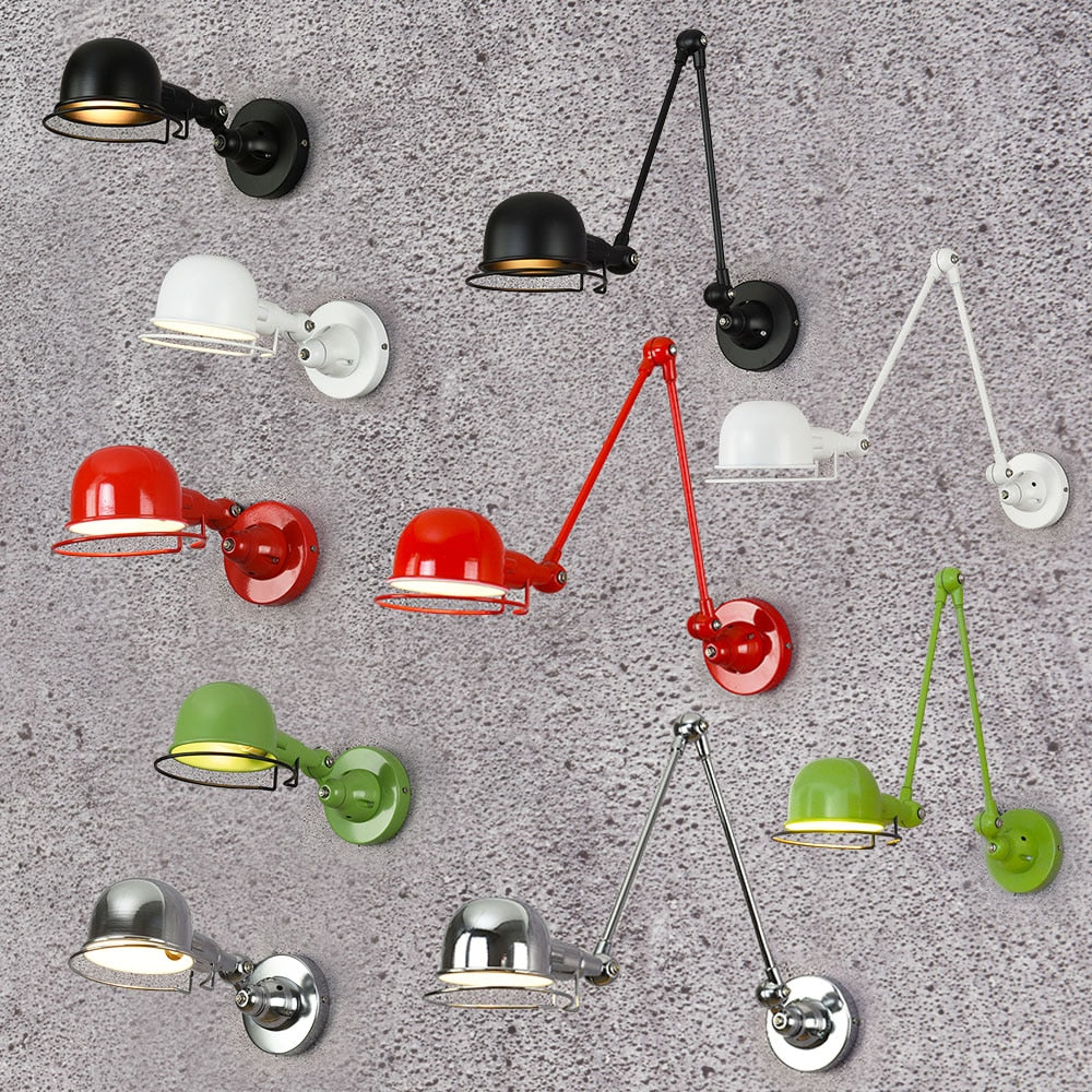 Classic Loft Style Adjustable Jielde Wall Lamp