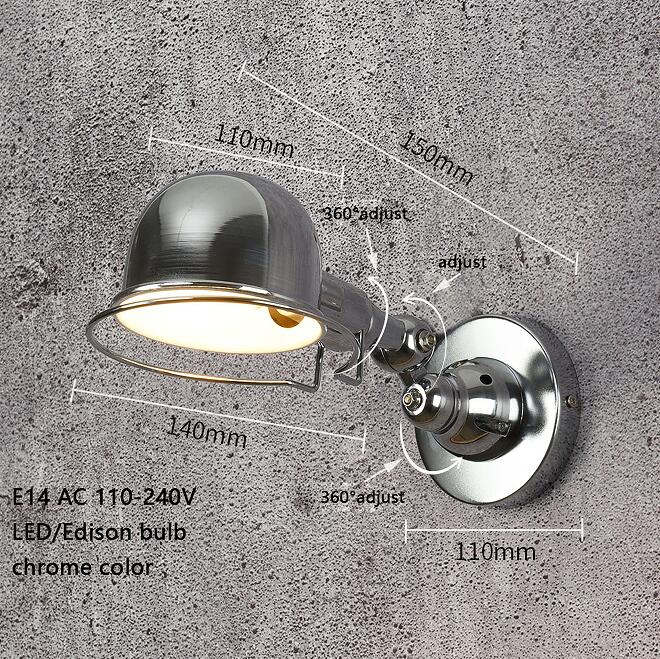 Classic Loft Style Adjustable Jielde Wall Lamp