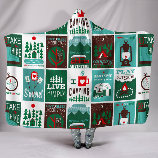 Camping Hooded Blanket