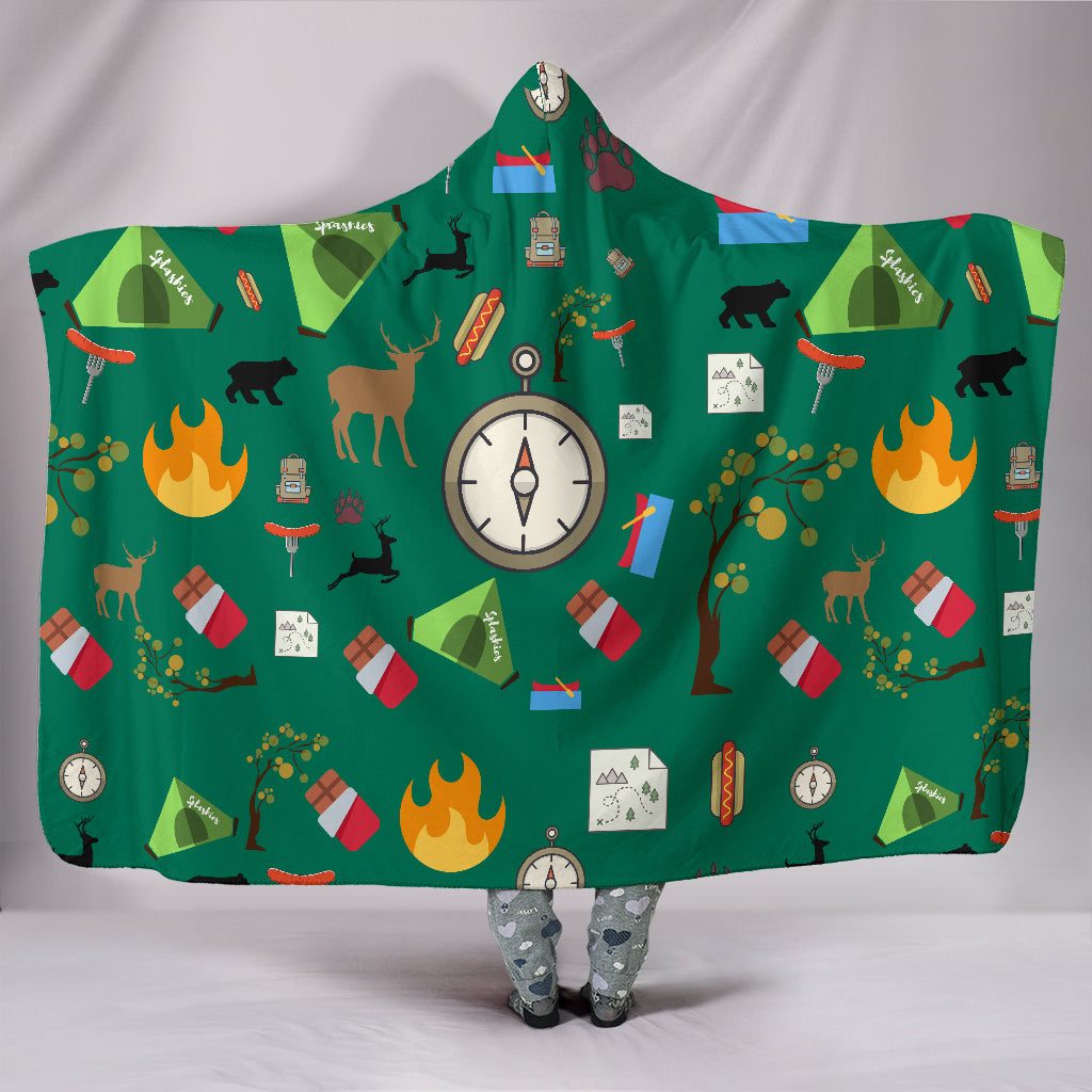 Camping Essentials Hooded Blanket