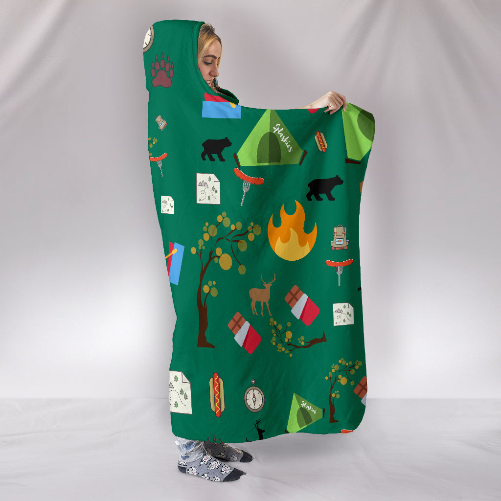 Camping Essentials Hooded Blanket