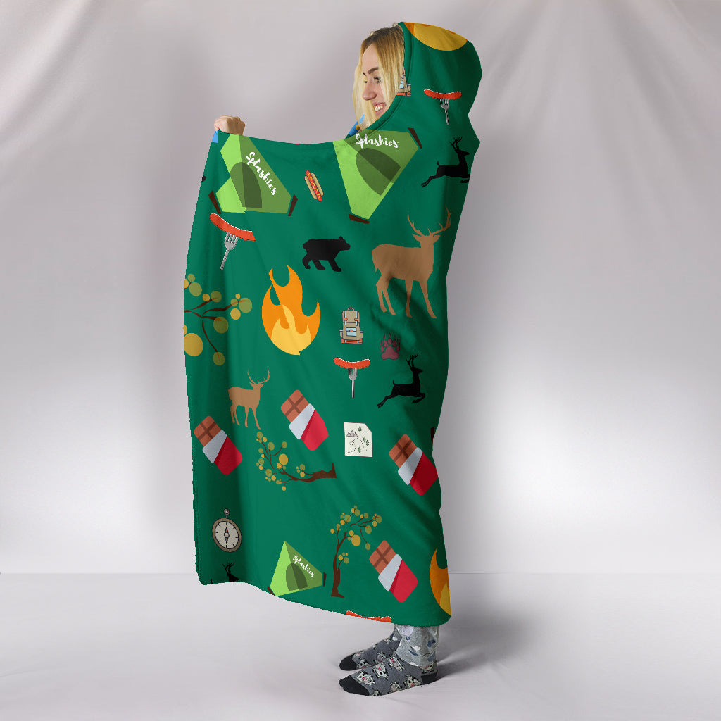 Camping Essentials Hooded Blanket