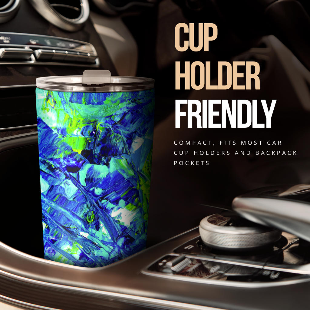 Abstract Oil Paintings P3 - Travel Tumbler